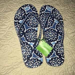 vera bradley flip flops